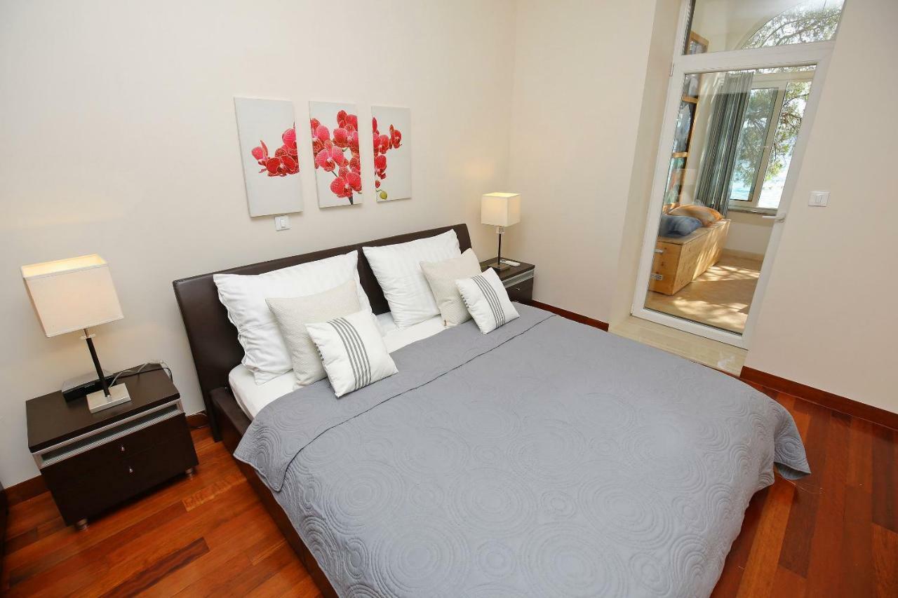 Seafront Beach Apartment - Directly At The Beach 扎达尔 外观 照片