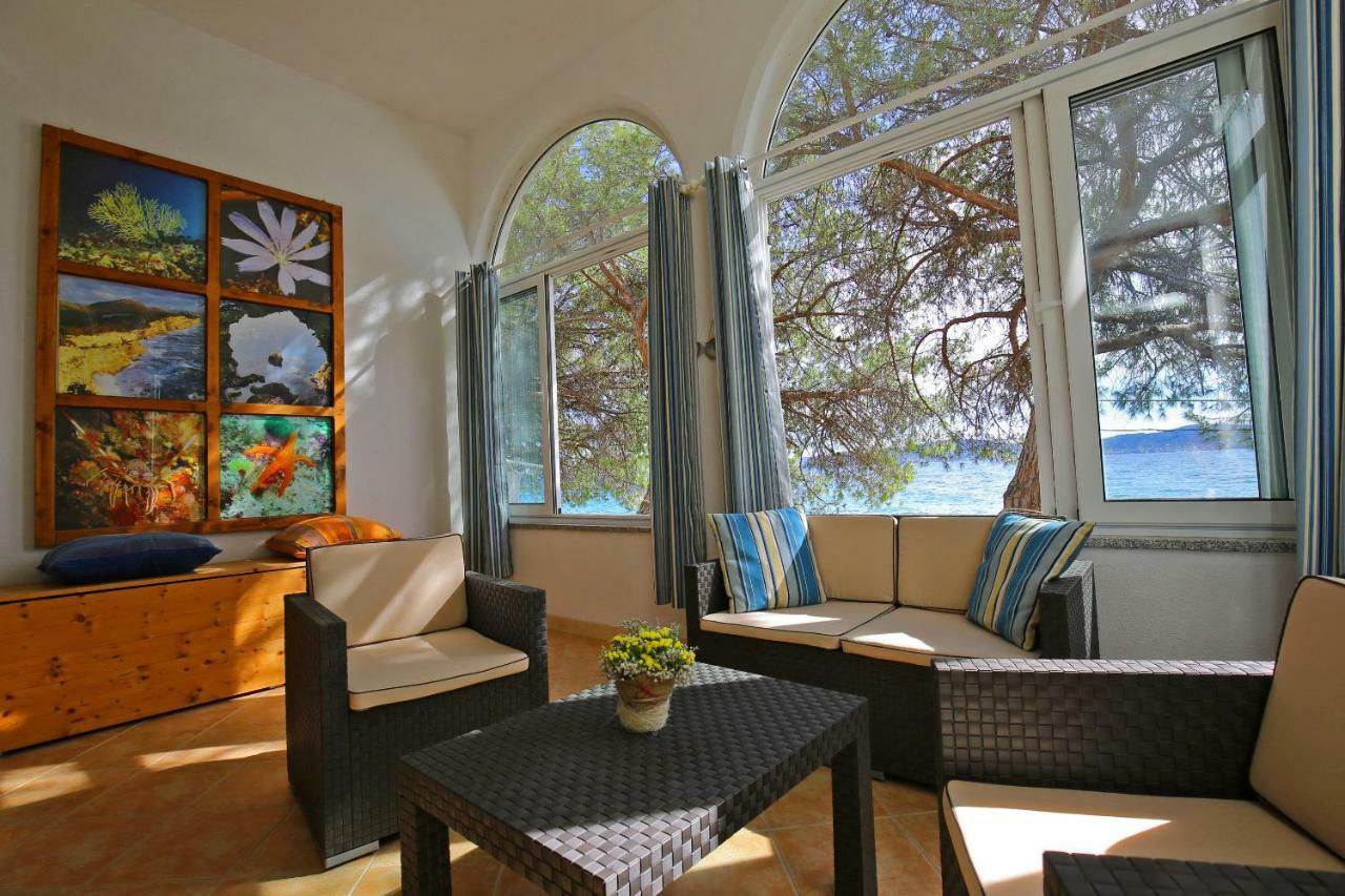 Seafront Beach Apartment - Directly At The Beach 扎达尔 外观 照片