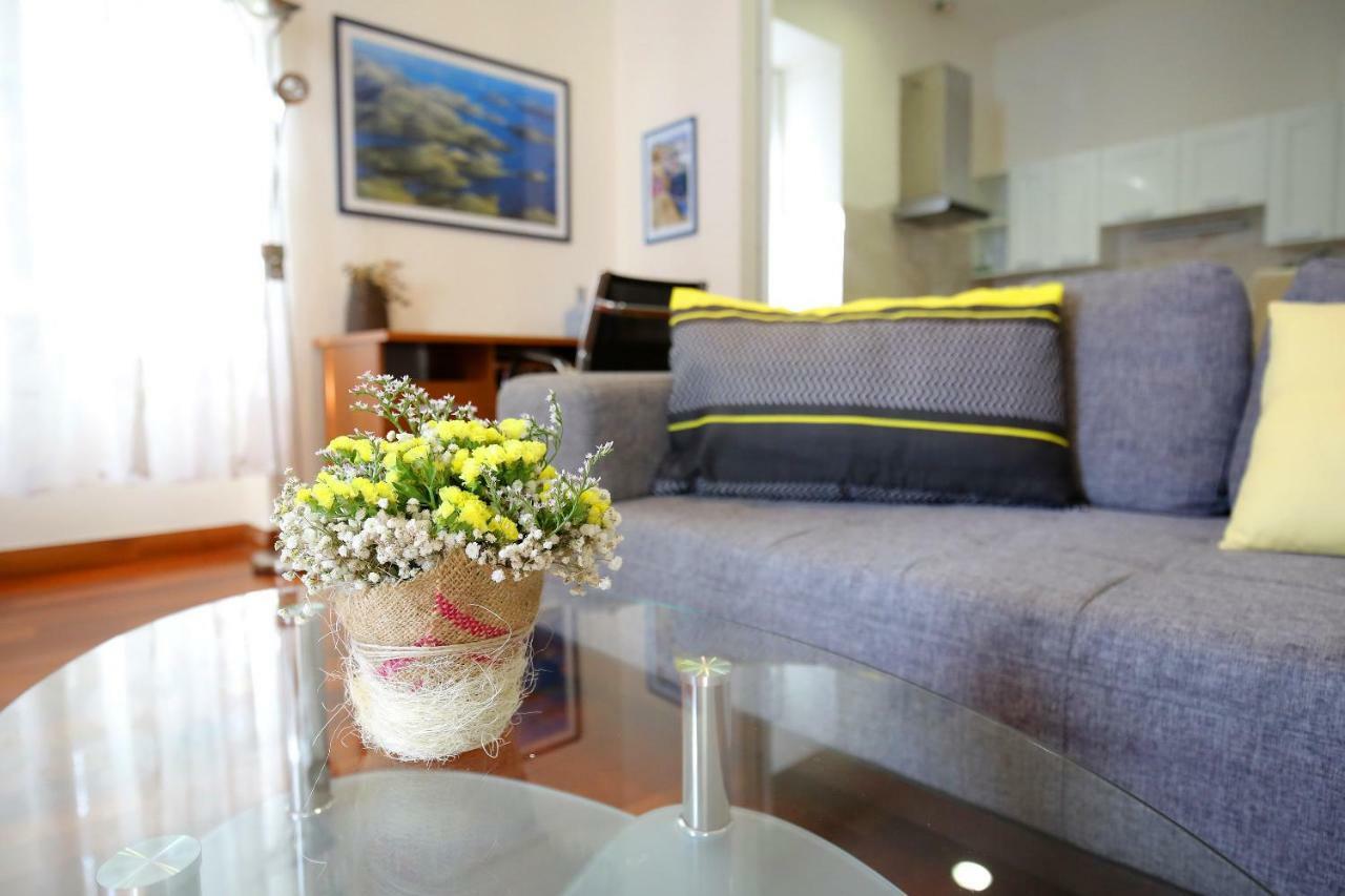 Seafront Beach Apartment - Directly At The Beach 扎达尔 外观 照片