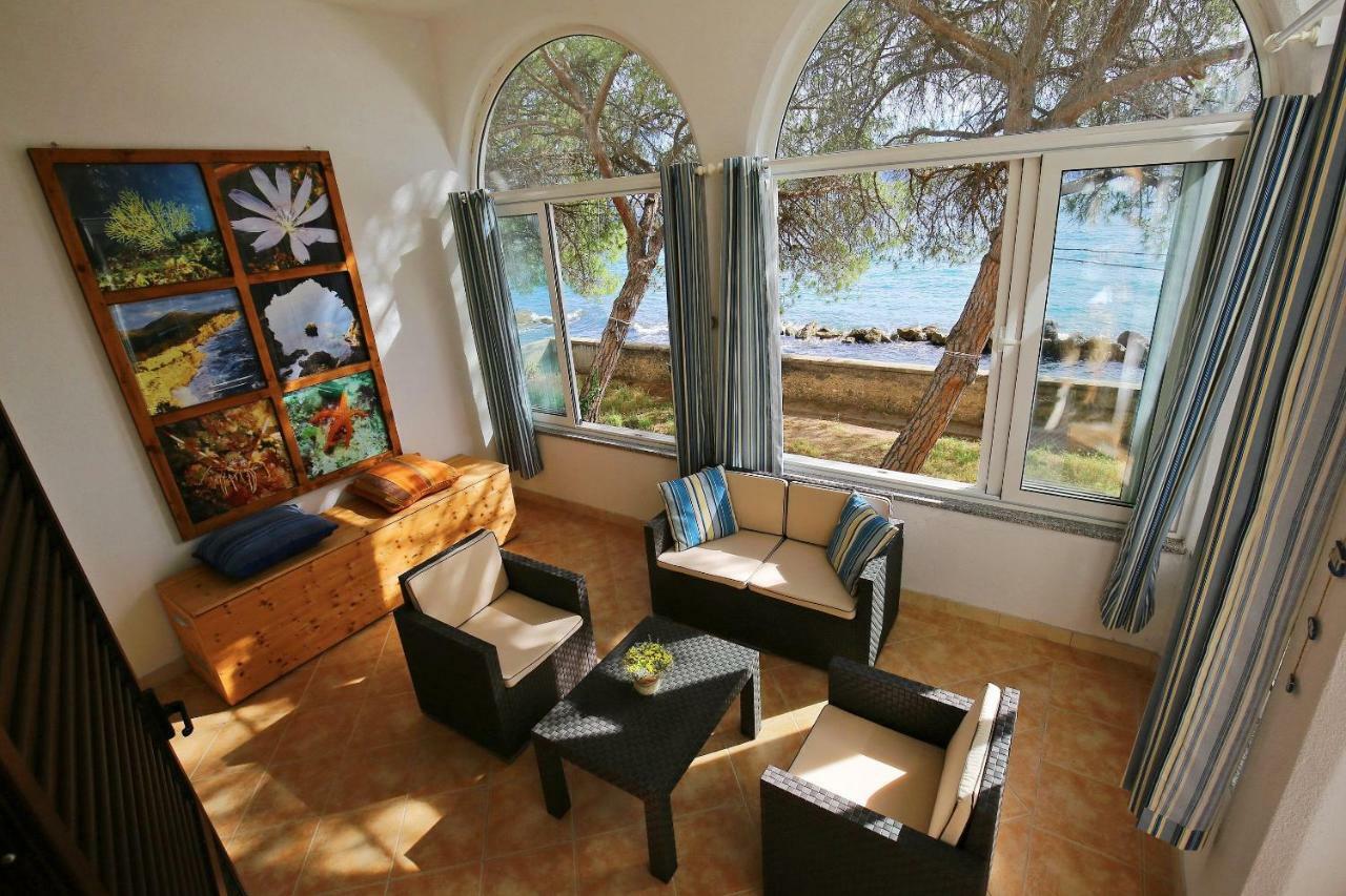 Seafront Beach Apartment - Directly At The Beach 扎达尔 外观 照片